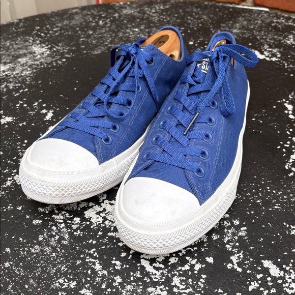 Converse Royal Blue Canvas Sneakers - Picture 6 of 10
